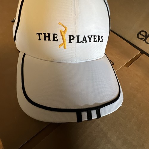 Cappello regolabile UBS Adidas Golf The Players Championship Uomo Donna Bianco - Foto 3 di 10