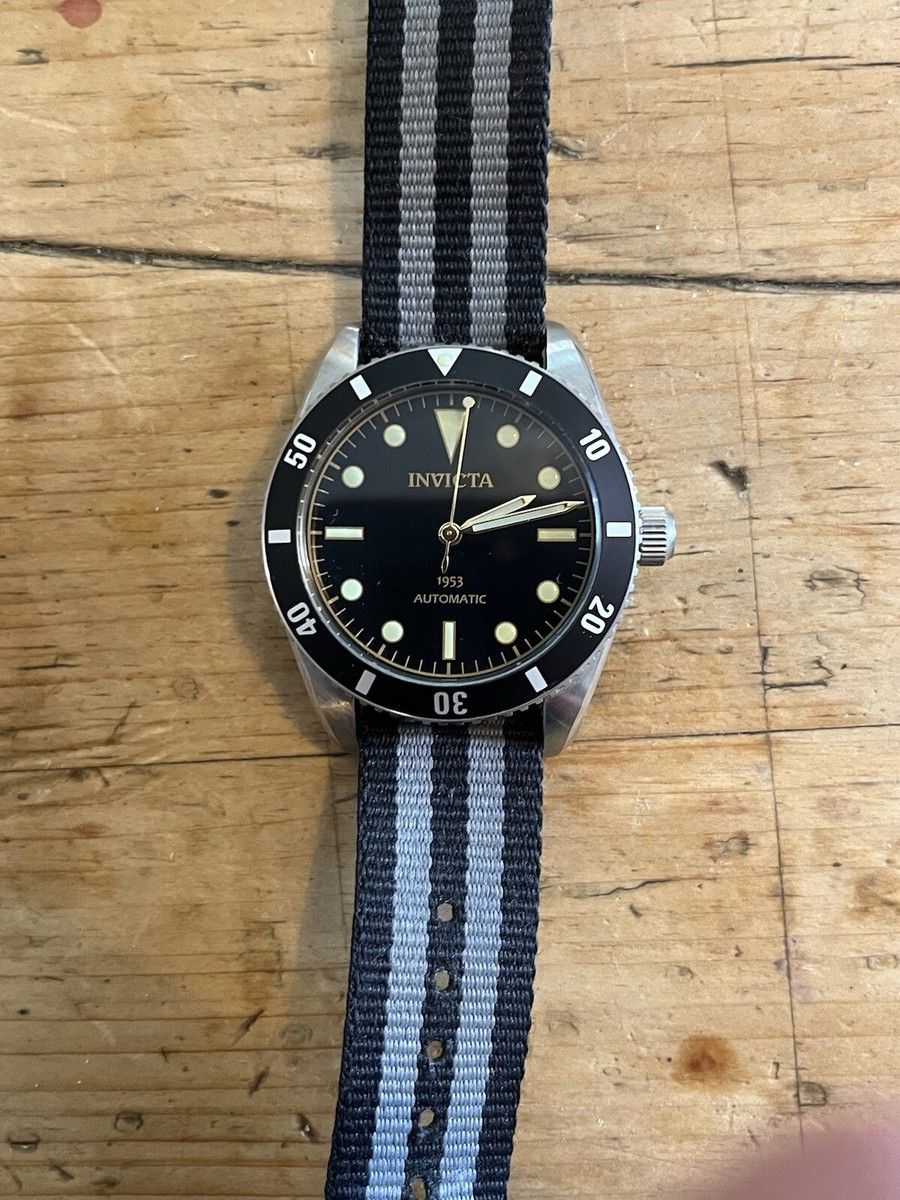 Invicta 1953 James Bond Invicta 31290 Pro Diver 1953 Black