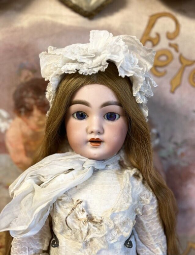 Fabolous French antique doll DEP 12 ca 1887, 27 inches