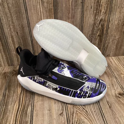 Nike Jordan Jumpman Hustle Dark Concord/White-Black AQ0397-500 Mens Size 10 NEW