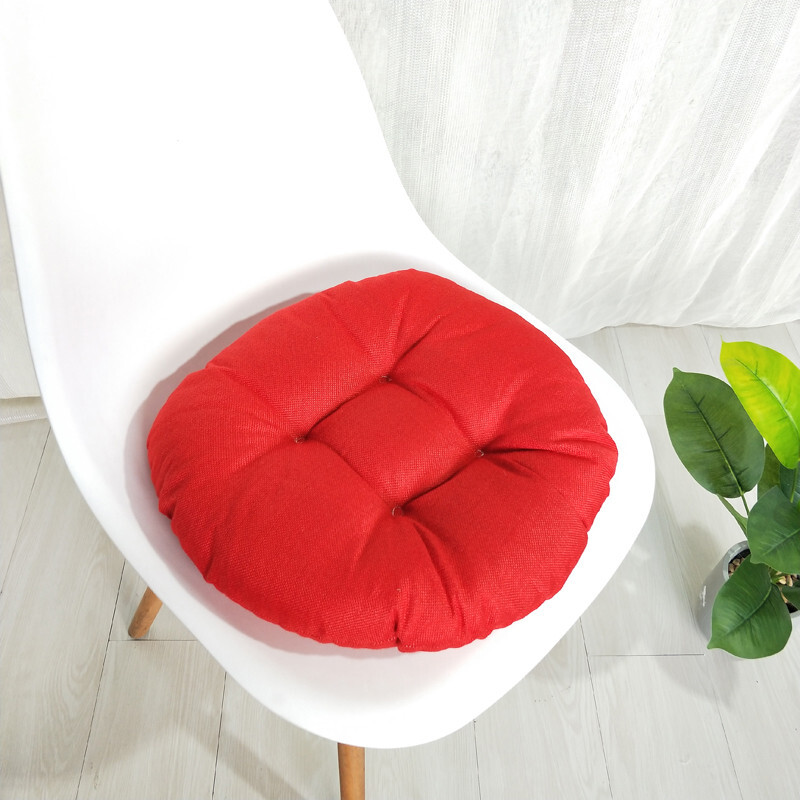 Chair Seat Cushion Pads Round Seat Pads for Indoor Outdoor Dining