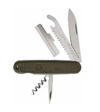 German Style Field Utility Knife - Bundeswehr Multi Tool Scout Knife - NEW