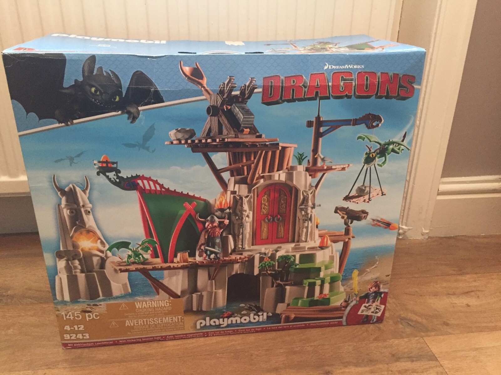 playmobil dragons berk island