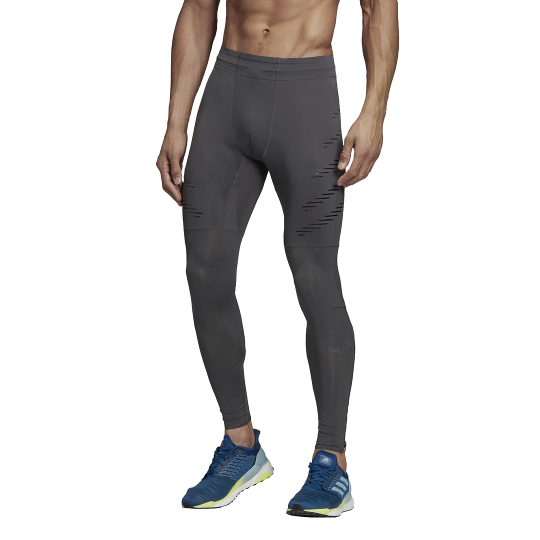 Adidas Men's Long Running Tights Jogging Bottoms Gym Fitness Pants