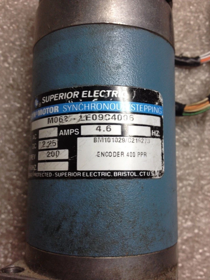 SUPERIOR ELECTRIC M062LE09C4006 NEMA 23 STEP MOTOR - Image 2 of 4