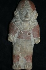 SALE! PRE COLUMBIAN INCAN RITUAL FIGURE 6" PROVENANCE