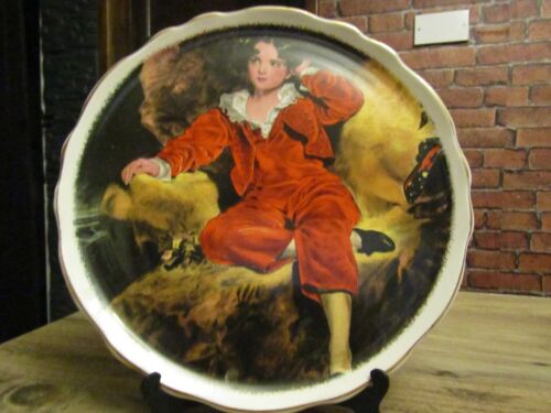 Old Foley Decorative Wall Plate Sir Thomas Lawrence 1769-1830 The Red Boy - Picture 1 of 9