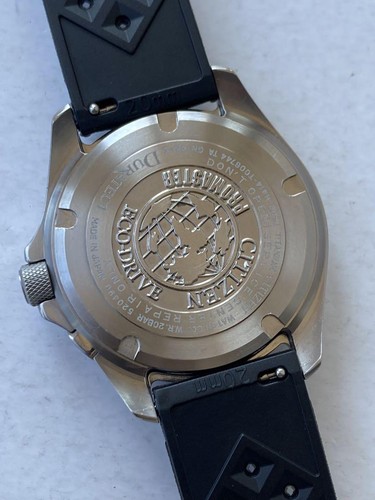 CITIZEN PROMASTER LAND PMD56-2861 Eco-Drive Titanium Watch Black Dial - Picture 12 of 12