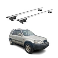 DachträGer GrundtäGer FüR Honda CR-V Mk1 1995-2001 90Kg Alu Silber 2 Tlg Abe
