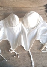 Panache TIFFANY BRIDAL/Other/ Corset Basque Bustier 32E/DD IVORY 