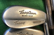 1950's MacGregor Tommy Armour Silver Scot Tourney Recorded 2-9 Irons Green Shaft