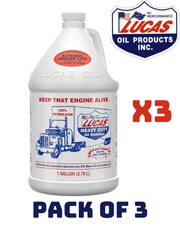 MEGA SALE!!! Pack of 3 Lucas Oil 10002 Heavy Duty Oil Stabilizer - 1 Gallon
