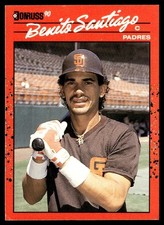 1990 Donruss Benito Santiago San Diego Padres #465