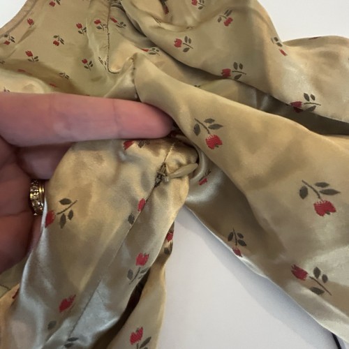 Alexa Chung Gold Blouse Size UK 16 US 12 - Picture 4 of 12