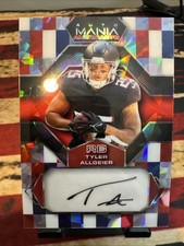 2022 Wild Card Auto Mania American Football Auto Tyler Allgeier #AMA-H95 3/4