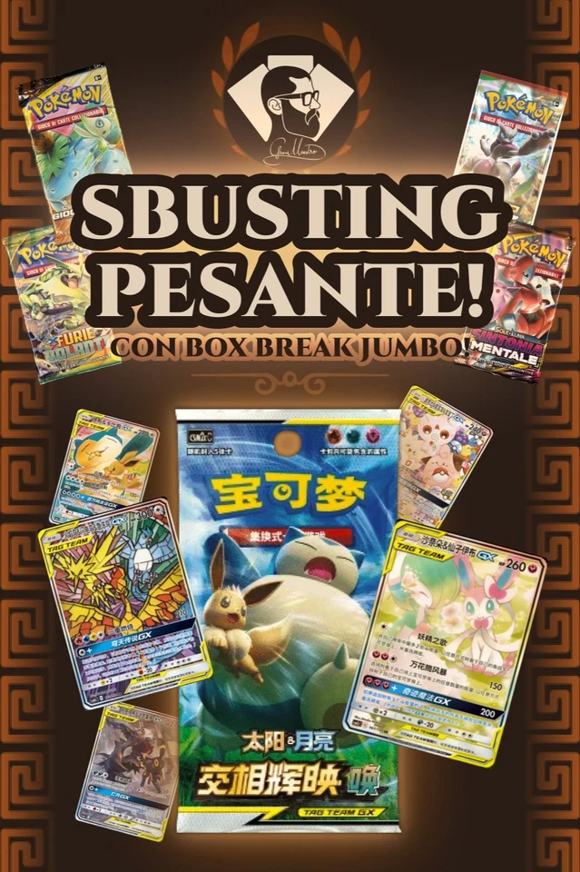 ⚖️LIVE POKEMON BOX BREAK E BUSTINE PESANTI IN RIP & SHIP + ASTE €1⚖️
