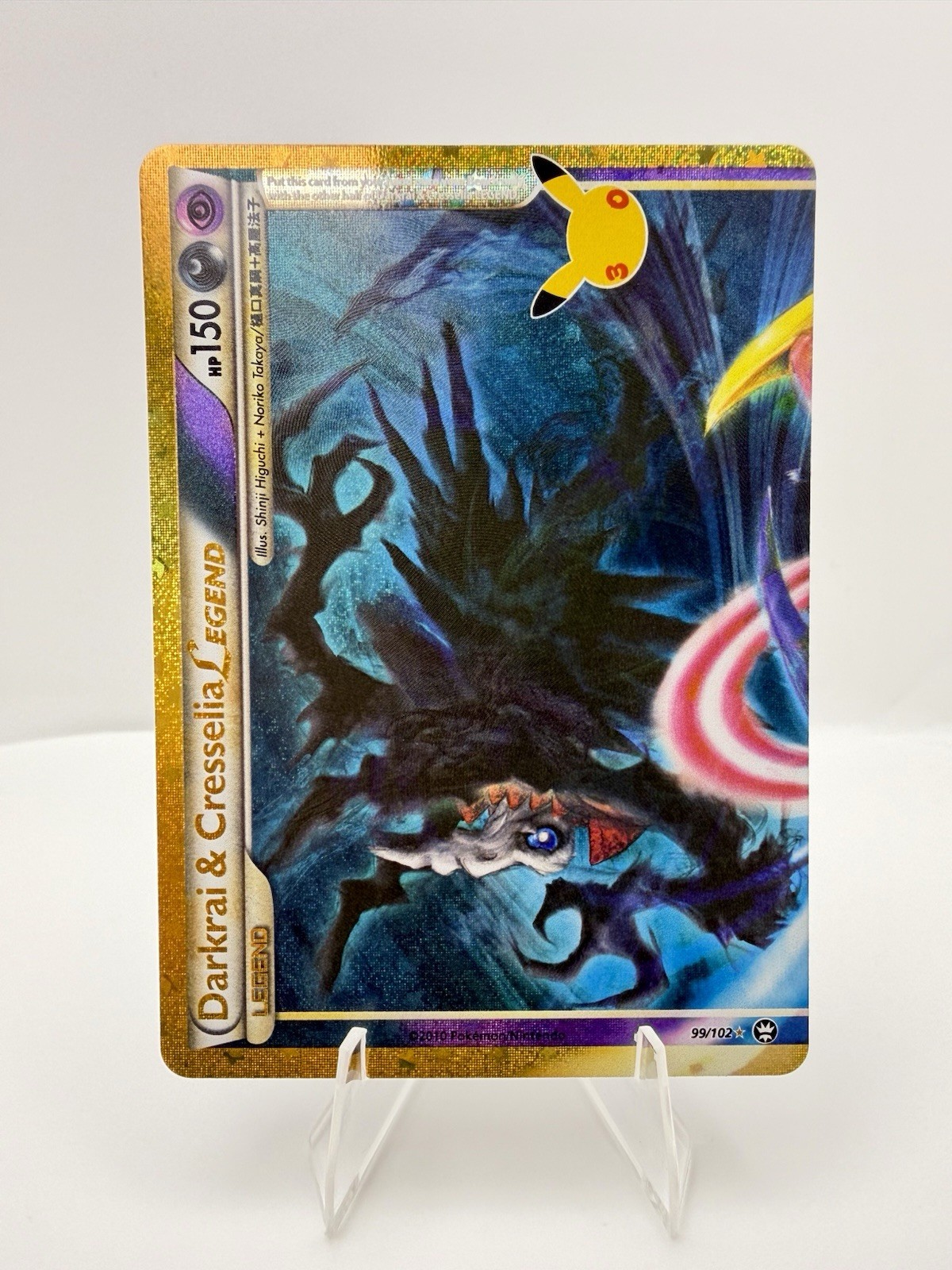 POKÉMON TCG 30TH CELEBRATION DARKRAI & CRESSELIA LEGEND 99/102
