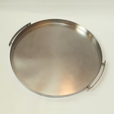 Stelton AJ Tray, 33 cm, Arne Jacobsen, Stainless Steel, Cylinda Line, Big Tray 13"