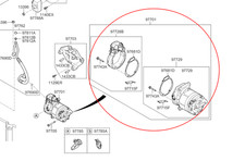 GENUINE NEW BODY KIT-COMPRESSOR 97729CU400 for KOREA  GV60 21-
