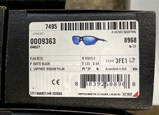 Oakley Flak Beta Matte Black / Sapphire Iridium Polar Sunglasses - OO9363-13