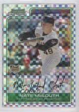 2006 Bowman Draft Chrome X-Fractor 184/299 Nate McLouth #BDP55 ok2
