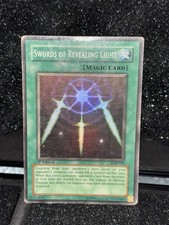 LOB-101 1st Edition Swords of Revealing Light NA English Yugioh TCG