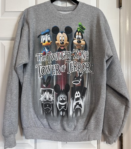 Disneyland Resort Disney World Twilight Zone Tower of Terror Sweatshirt Mickey