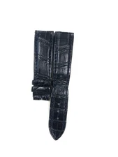 Jaeger LeCoultre 19mm x 15mm Black Used Watch Strap item# e11833