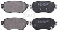A.B.S. Bremsbelagsatz, Scheibenbremse 35142 FüR Mazda