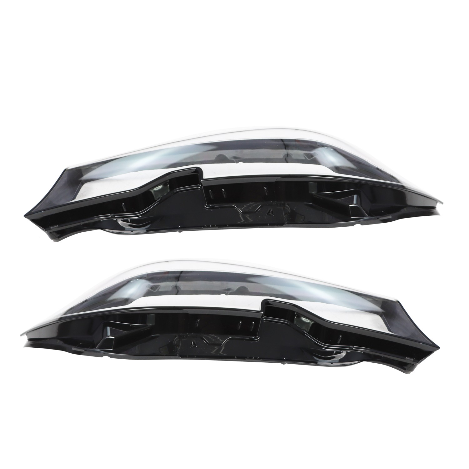 Pair Headlight Lens Cover Lamps Shell For 2019 2020 2021 BMW 3 Series G20 G21