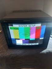 SONY PVM-14L5 TRINITRON CRT COLOR VIDEO MONITOR