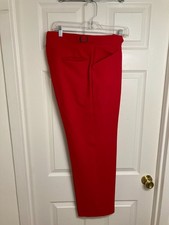 Vintage 1970's Men's Red Leisure Suit Trousers/Pants, Haggar  , Sz 33Wx29L