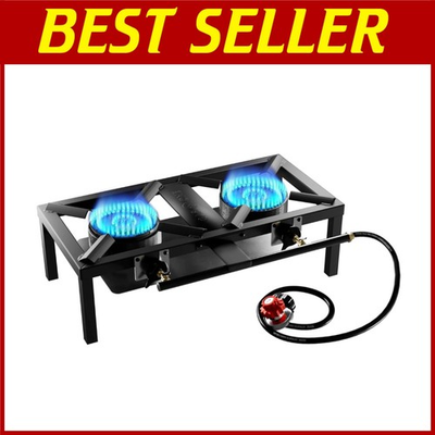 #ad GasOne High Pressure Burner Versatile Outdoor Cooking $128.63