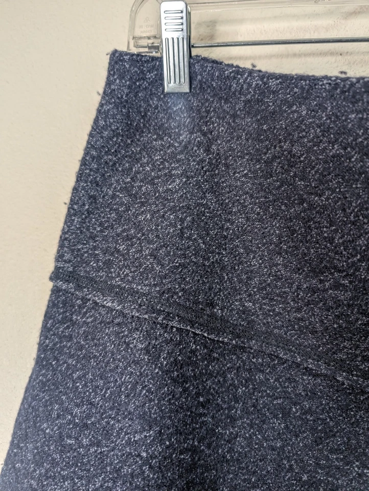 Falda de Lana Hervida Jigsaw EE. UU. 8 UK 12 Azul Marino Minimalista Lujo Preppy Colegiala Foto 2 de 4