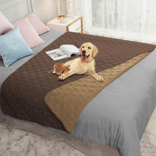 Waterproof Dog Bed Cover Pet Blanket for Furniture Bed Couch Sofa Reversible