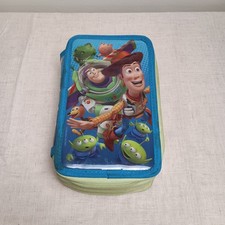 Toy Story Pencil Multi Case Disney Characters 3 Zippers Disney Markers Painting