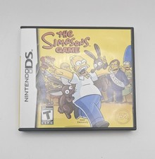 The Simpson Game Nintendo DS Video Game Complete TESTED