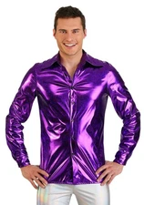 Mens Shattered Glass Disco Shirt
