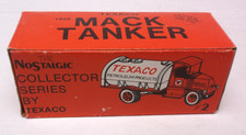 1926 Ertl Texaco Nostalgic Mack Tanker Bank Sealed 2nd in Series