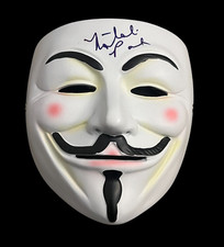 NATALIE PORTMAN SIGNED AUTOGRAPH MASK V FOR VENDETTA BECKETT BAS COA D