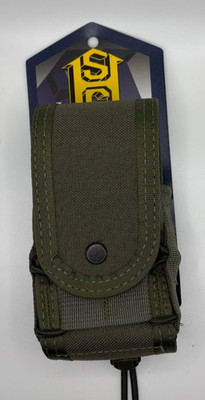High Speed Gear Single Handcuff Taco Pouch (Covered) OD Green (ABM) 10DC10OD