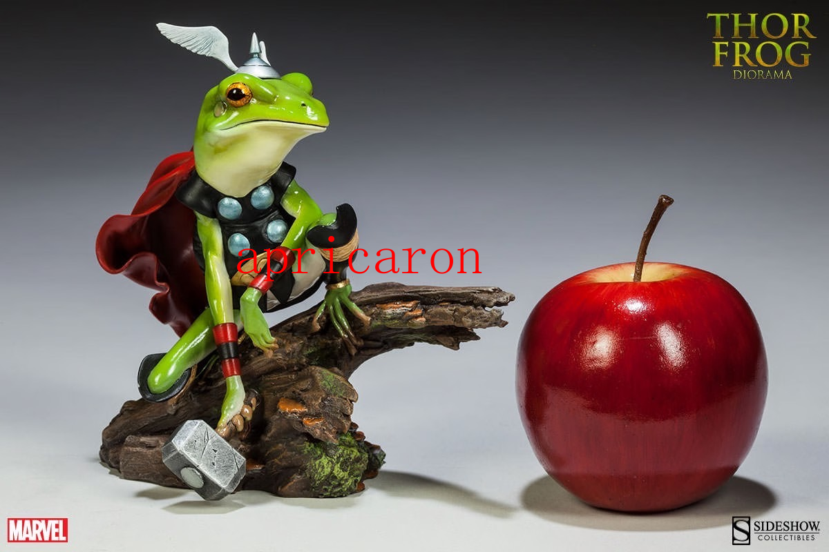 Sideshow Thor Frog Diorama Statue Figure Resin Model Collectible
