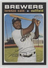 2020 Topps Heritage Short Print Lorenzo Cain #435 2o7