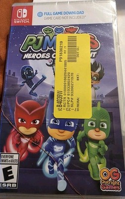 PJ Masks Heroes of the Night for Nintendo Switch - CODE IN BOX