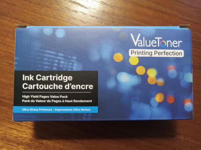 Value Toner 61XL Black High Yield Ink Cartridges - 2 Pack