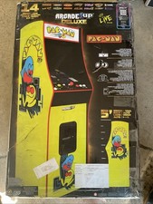 Arcade1Up PAC-MAN Deluxe Arcade Machine - Yellow
