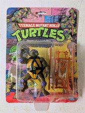 Vintage Playmates TMNT Donatello with Fan Club Insert Detached Blister NEW