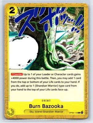 Burn Bazooka C Two Legends OP08-116 LP