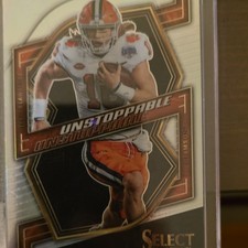 2023 Panini Select Draft Picks Unstoppable Prizm Trevor Lawrence Clemson UN-18