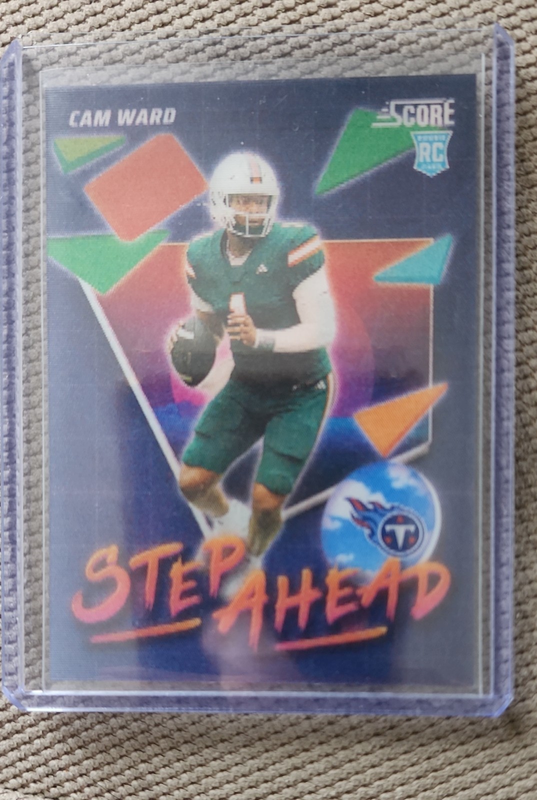 2025 Score - Step Ahead Cameron Ward #SA-2 (RC)